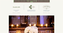 Desktop Screenshot of cleaverco.com